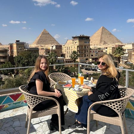 Matto Pyramids Inn Kafret el-Gabal Exterior foto