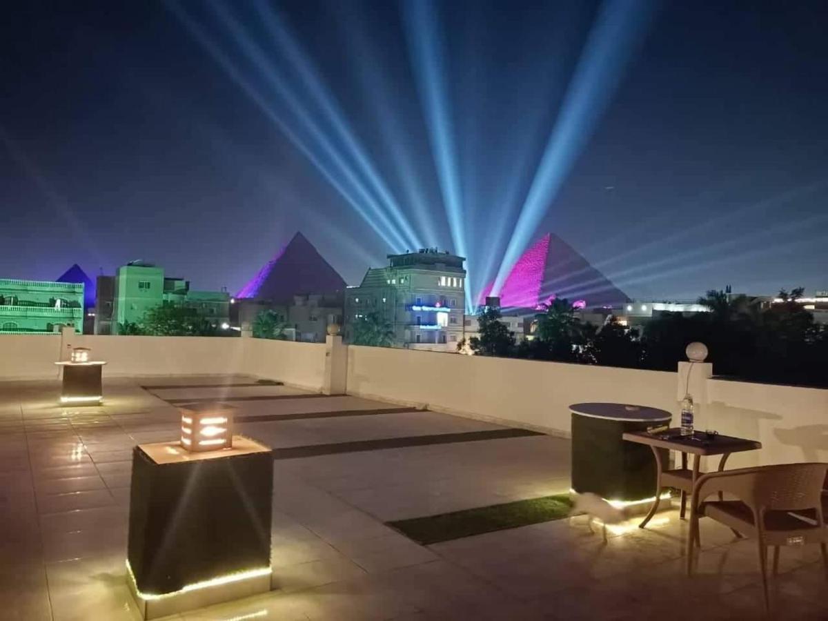 Matto Pyramids Inn Kafret el-Gabal Exterior foto