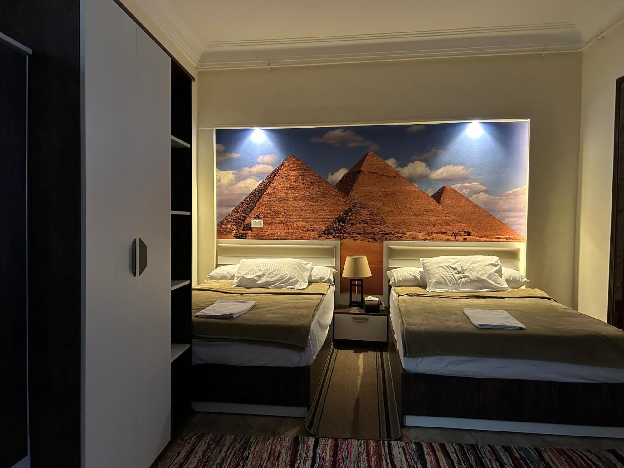 Matto Pyramids Inn Kafret el-Gabal Exterior foto